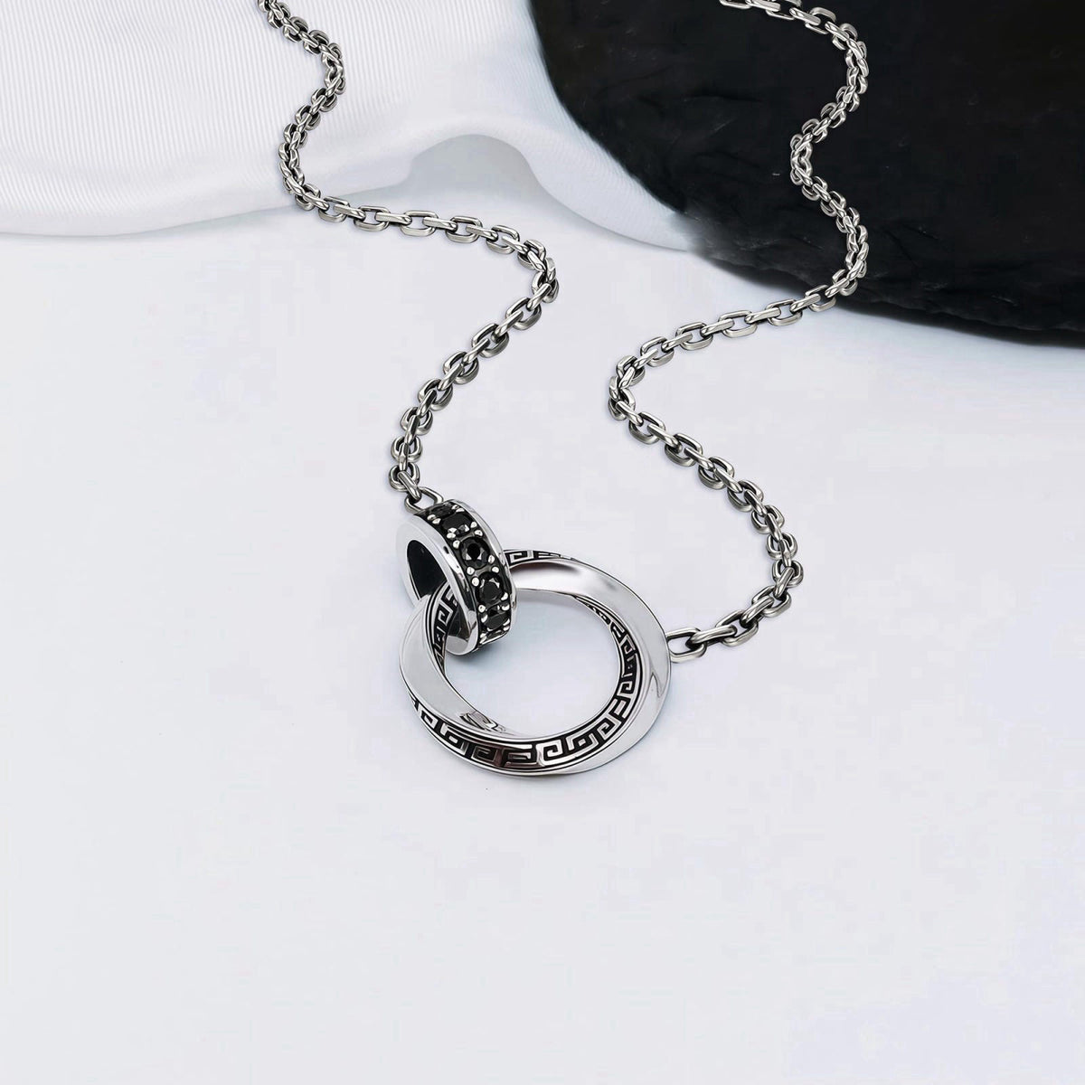 BRAYEG – Necklaces on display