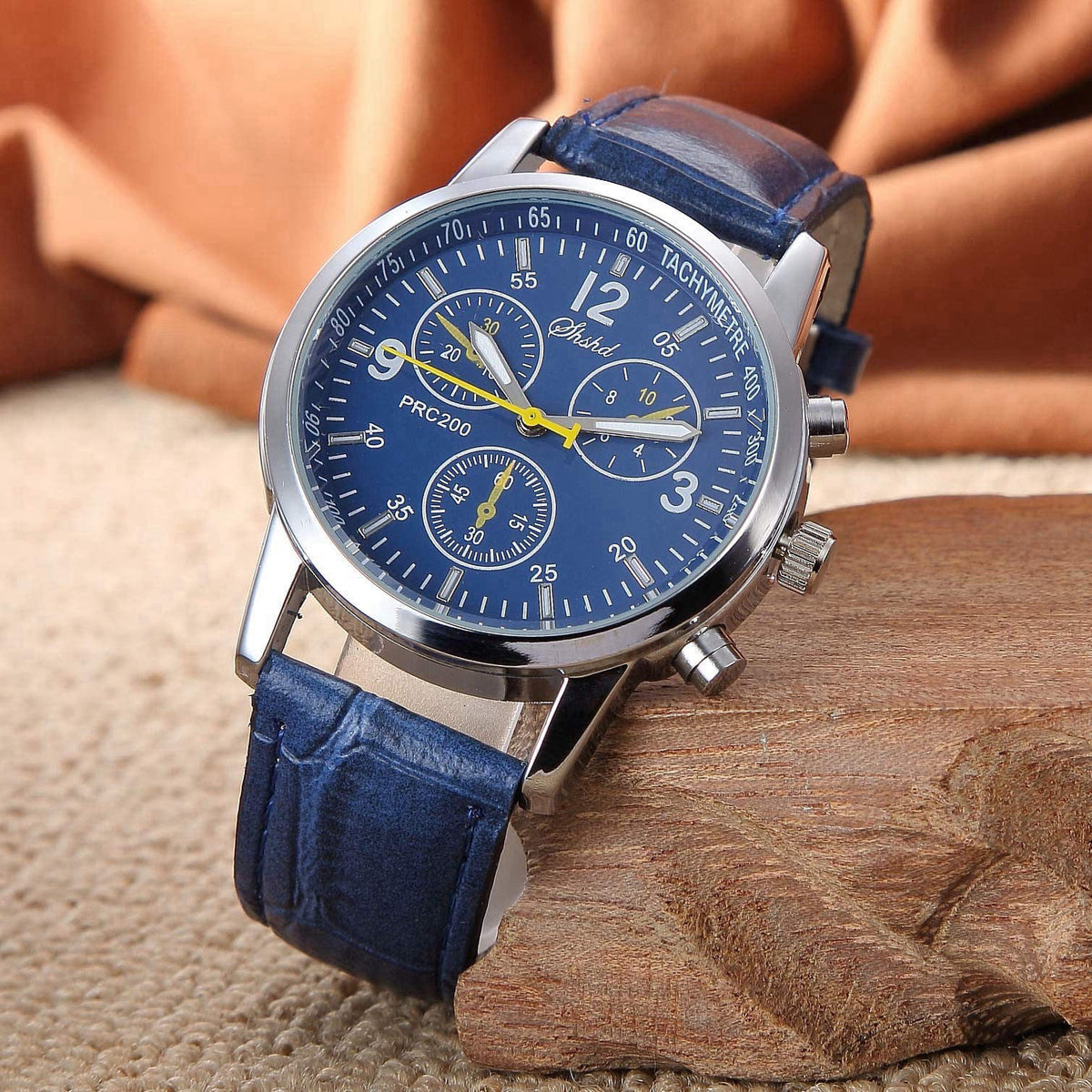 yunanwa 6 Pack Men's Leather Quartz Watch Geneva Casual Dress Wrist Band Watches Wholesale Lots Set Men Watches Pack (6p