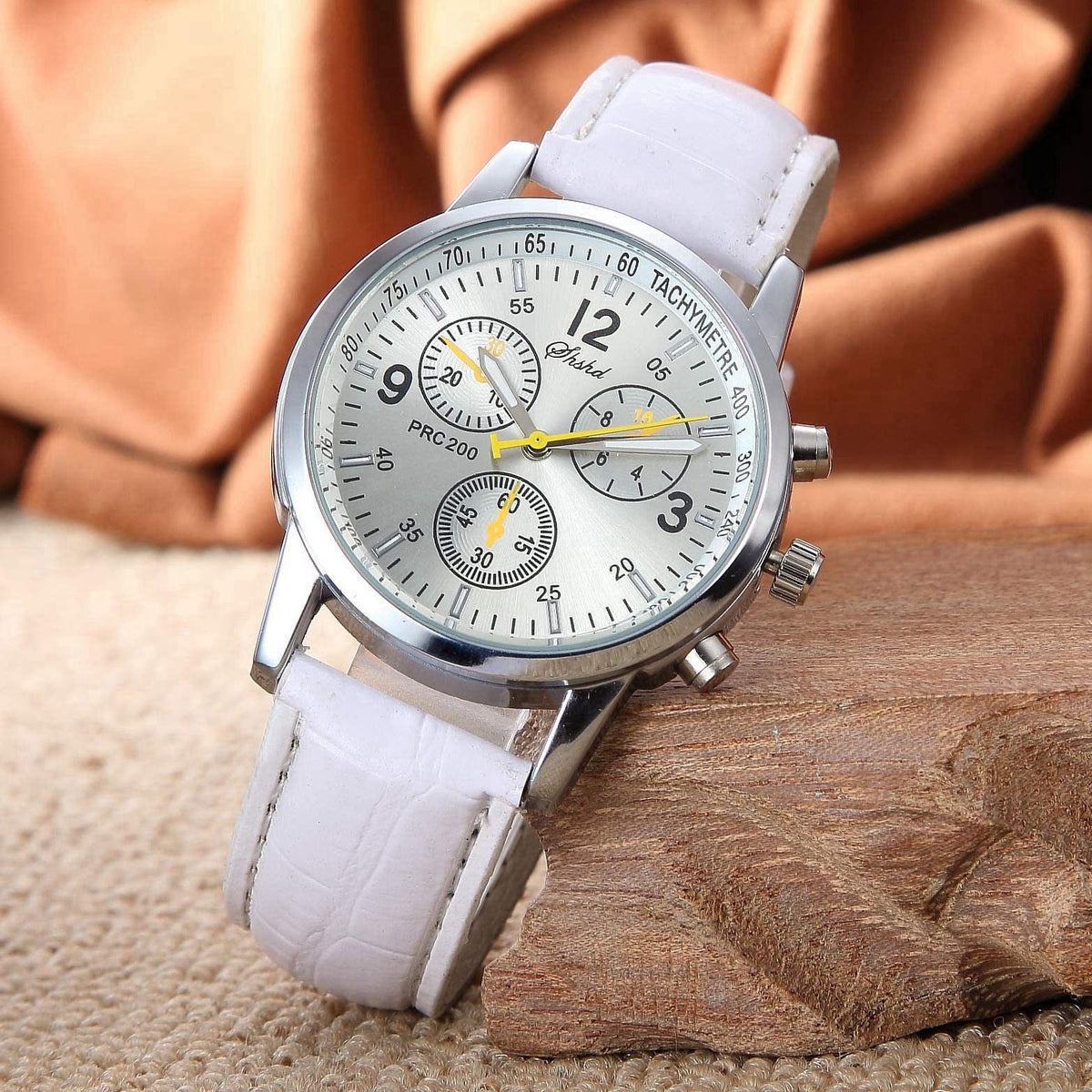 yunanwa 6 Pack Men's Leather Quartz Watch Geneva Casual Dress Wrist Band Watches Wholesale Lots Set Men Watches Pack (6p