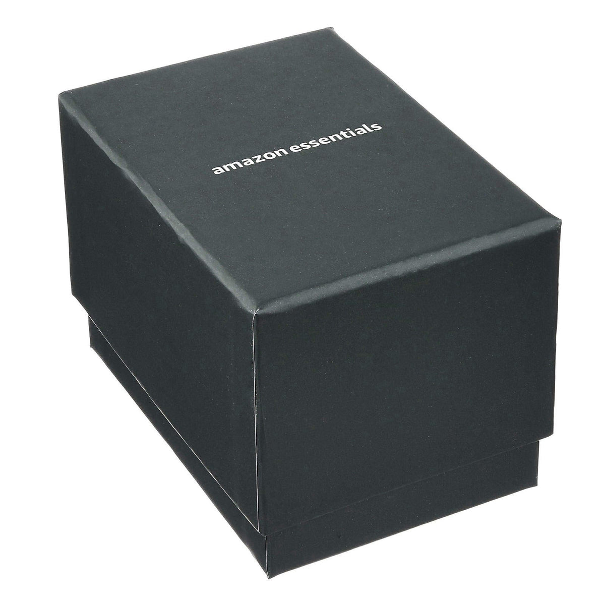Amazon Essentials Men's Easy to Read 42mm Leather Band Analog Watch – full view