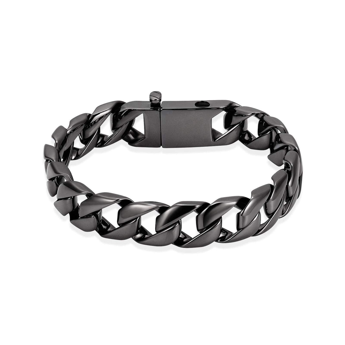 shajwo Cremation Cuban Link Urn Bracelet for Ashes for Men – Metal
