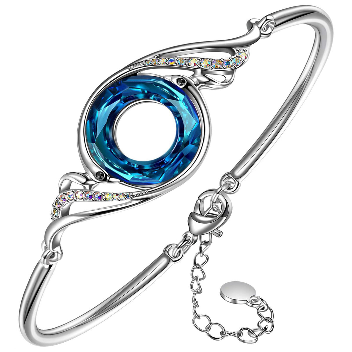 Kate Lynn Rise From the Ashes Phoenix Adjustable Bangle Bracelet for Women – product photo (Bangle)