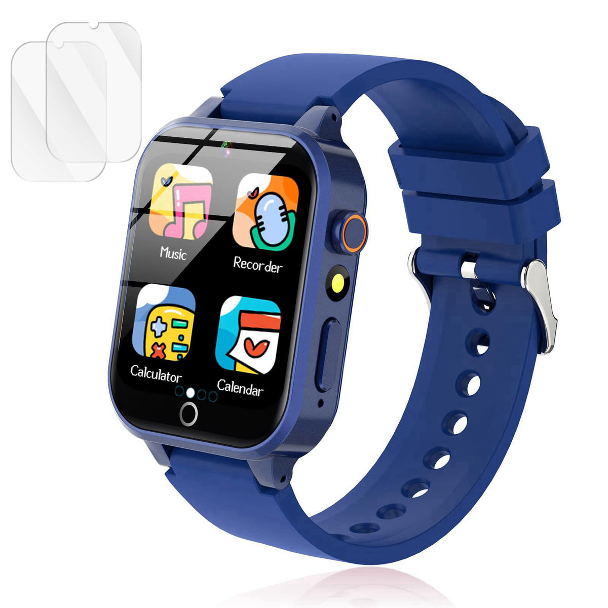 Luyiilo Smart Watch for Kids, 26 Puzzle Games HD Touch Screen Camera Alarm Clock