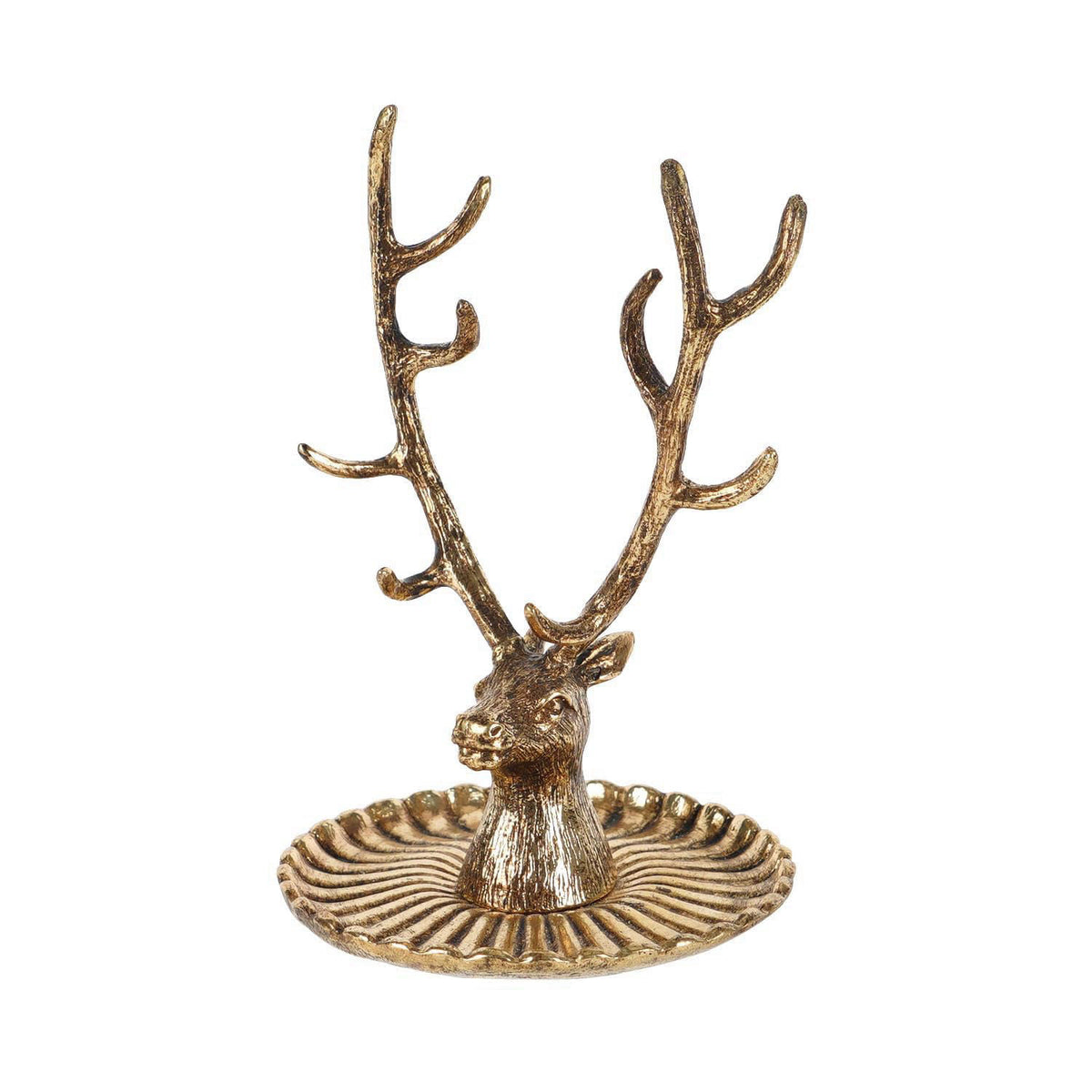 NIKKY HOME NIIKY HOME Vintage Jewelry Dish Tray, Small Deer Ring Holder – product photo (Jewelry Trays)