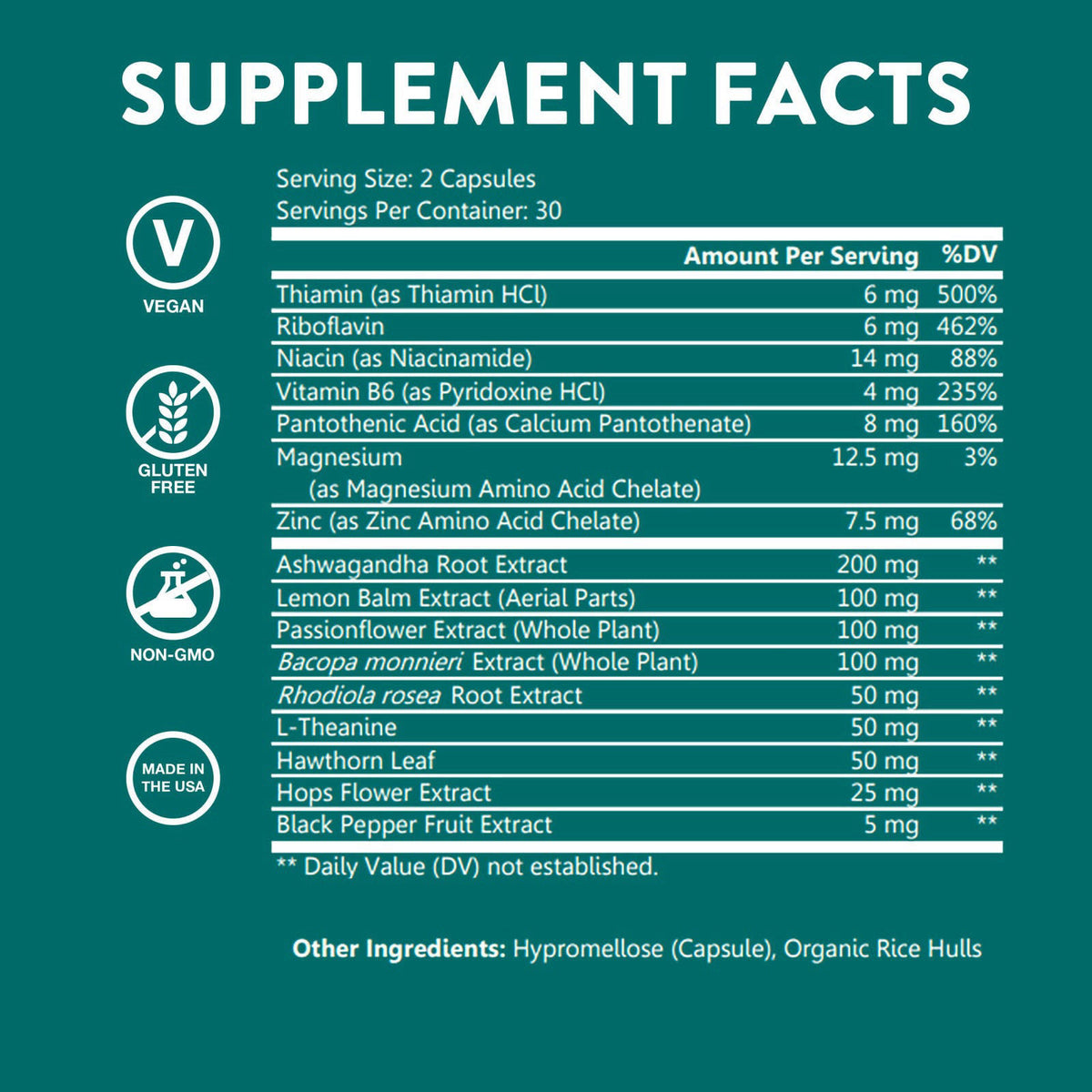 WellPath Zen Stress Relief & Mood Support with Ashwagandha & Rhodiola Rosea, 60 Ct – full view