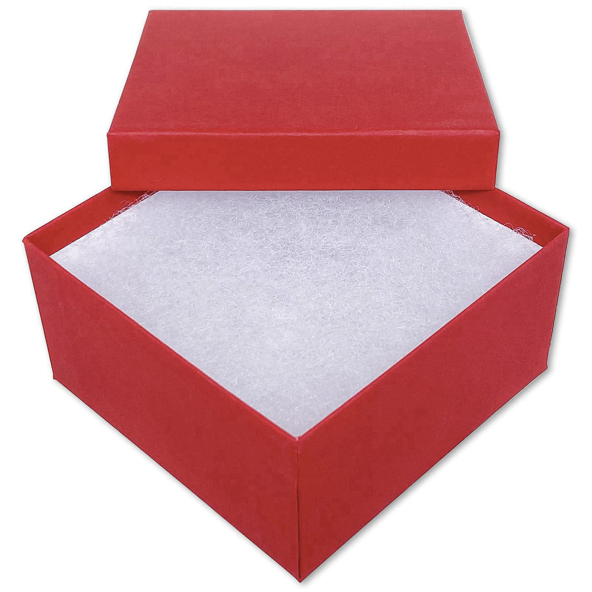 TheDisplayGuys For Your Modern Living TheDisplayGuys 25 Cardboard Gift Jewelry Boxes w/Paddings #34-3.9x3.9x2 – back vie