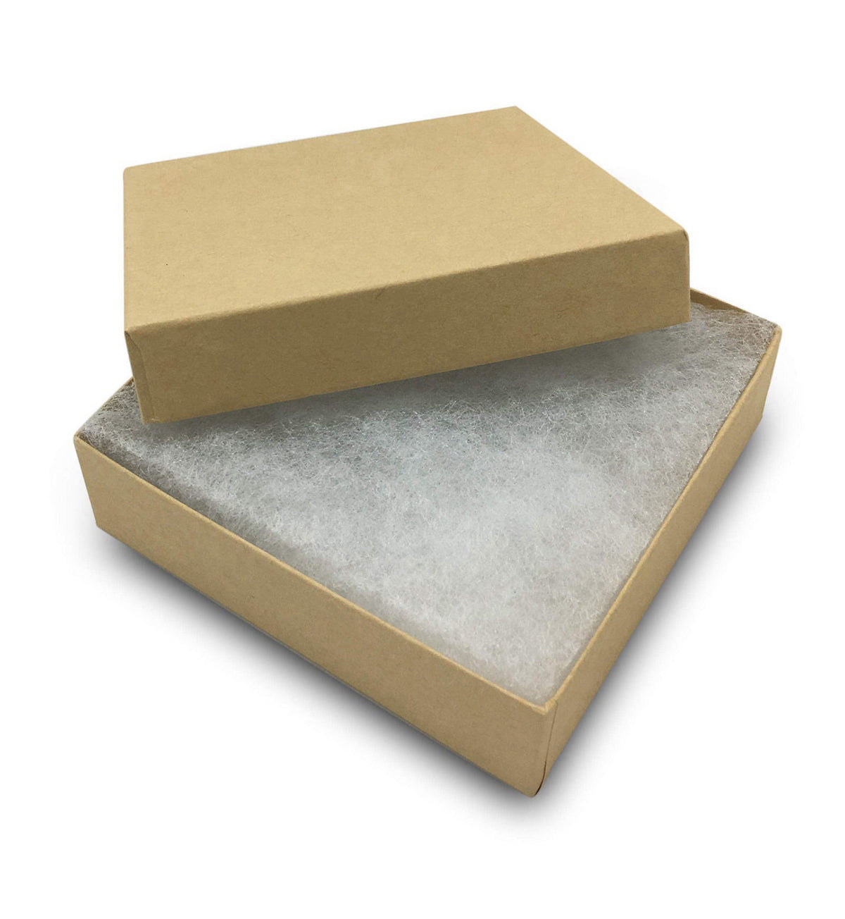 TheDisplayGuys For Your Modern Living TheDisplayGuys 25 Cardboard Gift Jewelry Boxes w/Paddings #34-3.9x3.9x2 – full vie