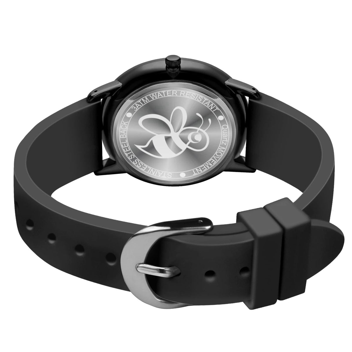Asan Ge 38MM 3ATM Waterproof Wear Resistant Anti-Scratch Analog Nurse Watch 12/24 Hour Luminouse with Second Hand Milita