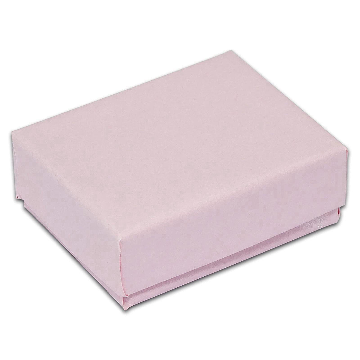 TheDisplayGuys For Your Modern Living TheDisplayGuys 100 Cardboard Jewelry Gift Boxes with Inserts - Pastel Pink – close