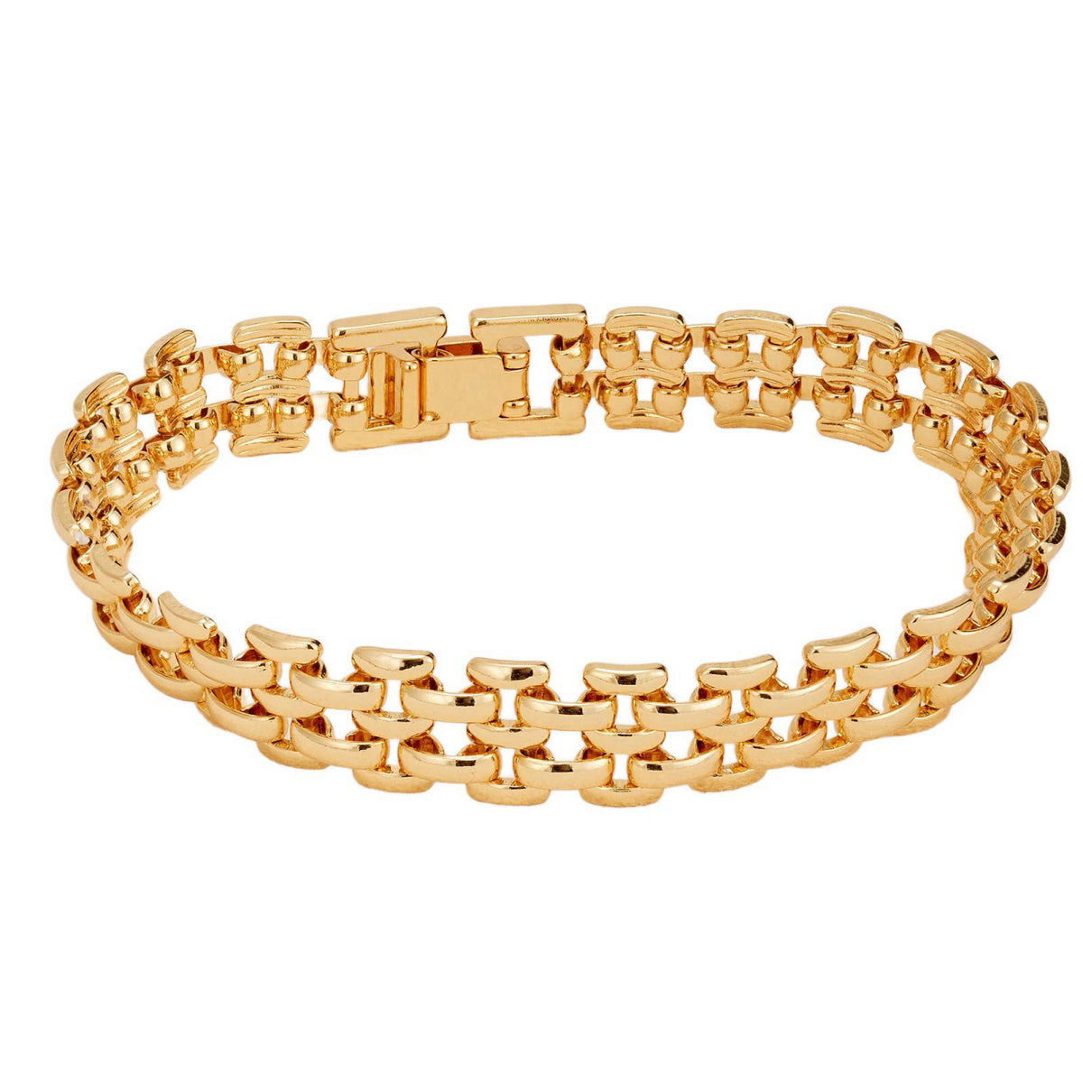 Belle Brighton Watch Chain Bracelet for Women, Cuban Link Bracelet – product photo (Link)