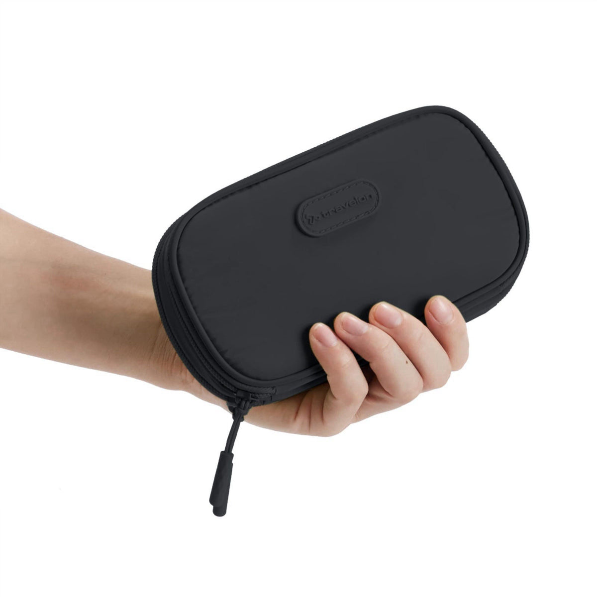 Travelon 2-in-1 Jewelry & Tech Organizer – close-up detail