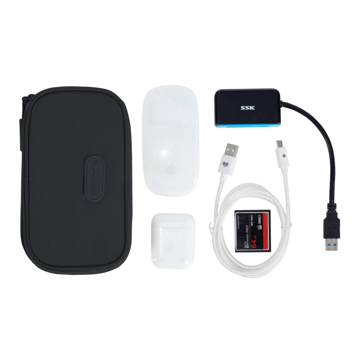 Travelon 2-in-1 Jewelry & Tech Organizer – alternate angle