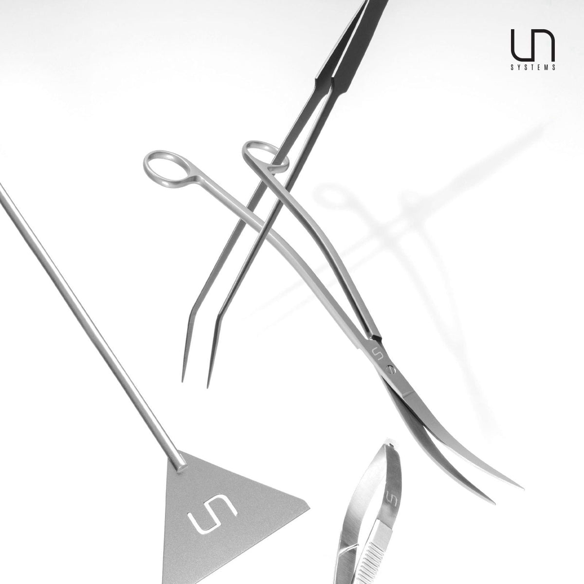 Ultum Nature Systems UNS Aquascaping Tools - Stainless Steel, Rust Resistant, Freshwater Planted Tank, Saltwater Reef Aq