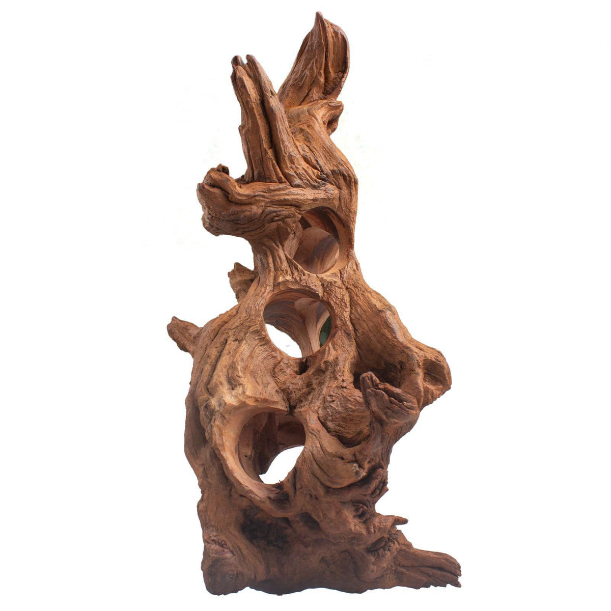 emours Porous Natural Driftwood for Aquarium, Aquascaping Driftwood with Holes, Hand-Selected Tunnels & Hideouts, Aquasc