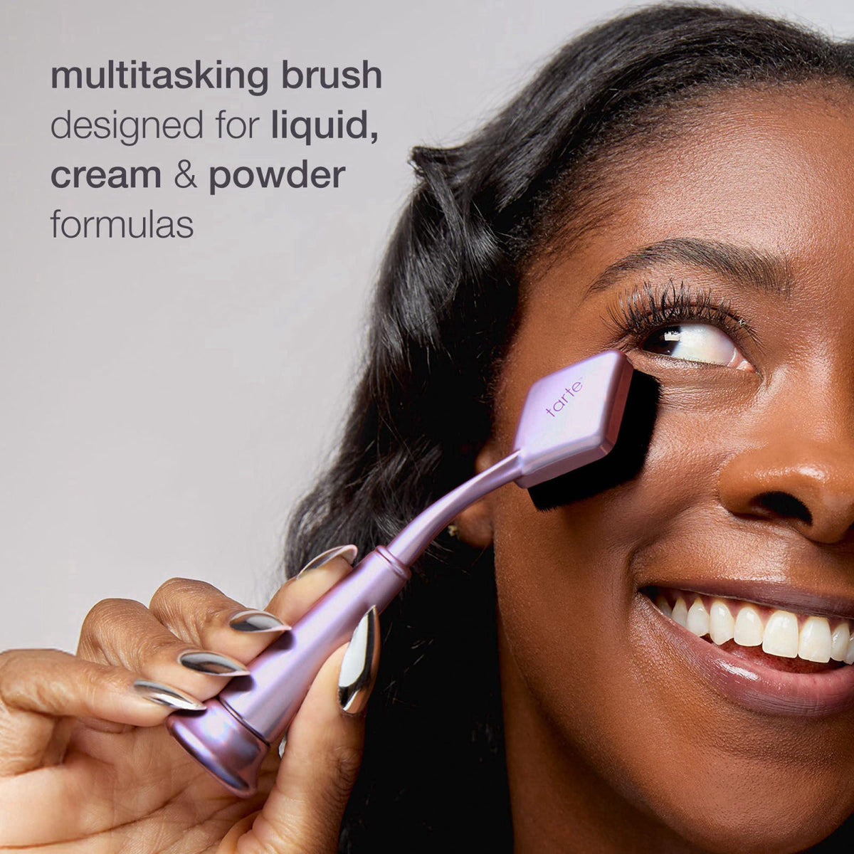 tarte shape tape blur concealer stick brush – Seamless Effortless Application for Concealer to Cover Dark Circles & Disc