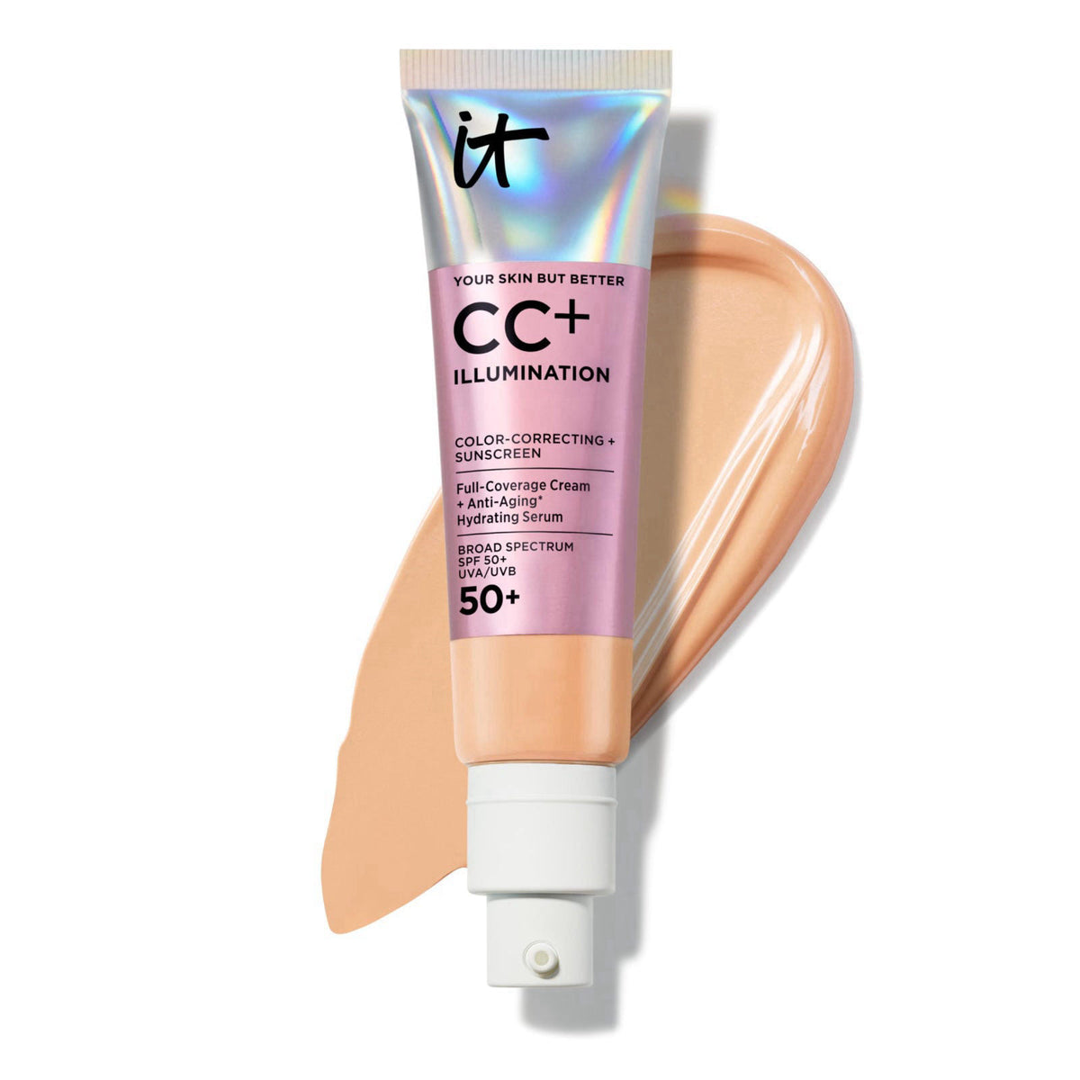 IT Cosmetics CC+ Cream Illumination Radiant Foundation with SPF 50+ – product photo (CC Creams)