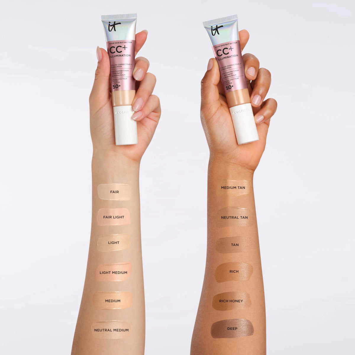 IT Cosmetics CC+ Cream Illumination Radiant Foundation with SPF 50+ – alternate angle