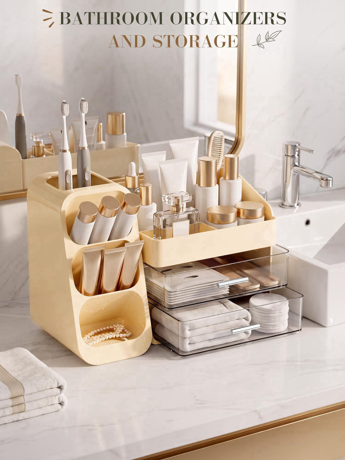 KQJS – Cosmetic Display Cases on display