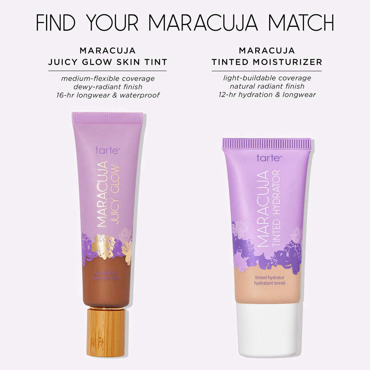 tarte maracuja tinted moisturizer – Lightweight Sheer Foundation with Buildable Longwear Coverage, Hyaluronic Acid, Turm