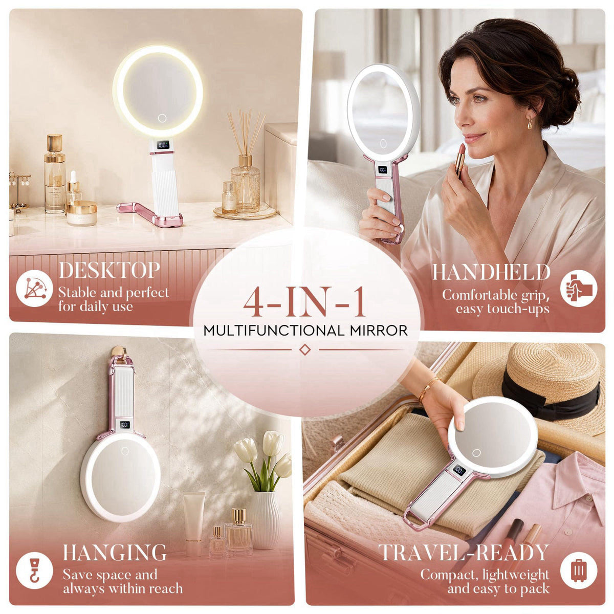 MIYADIVA – Compact &amp; Travel Mirrors on display