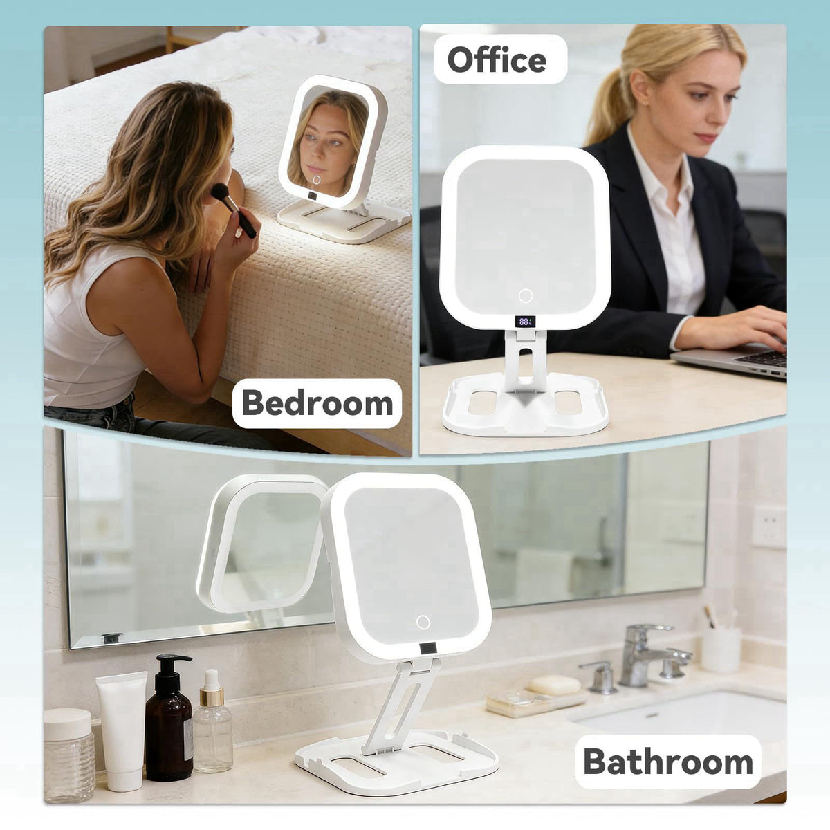 SANYCASA – Compact &amp; Travel Mirrors on display