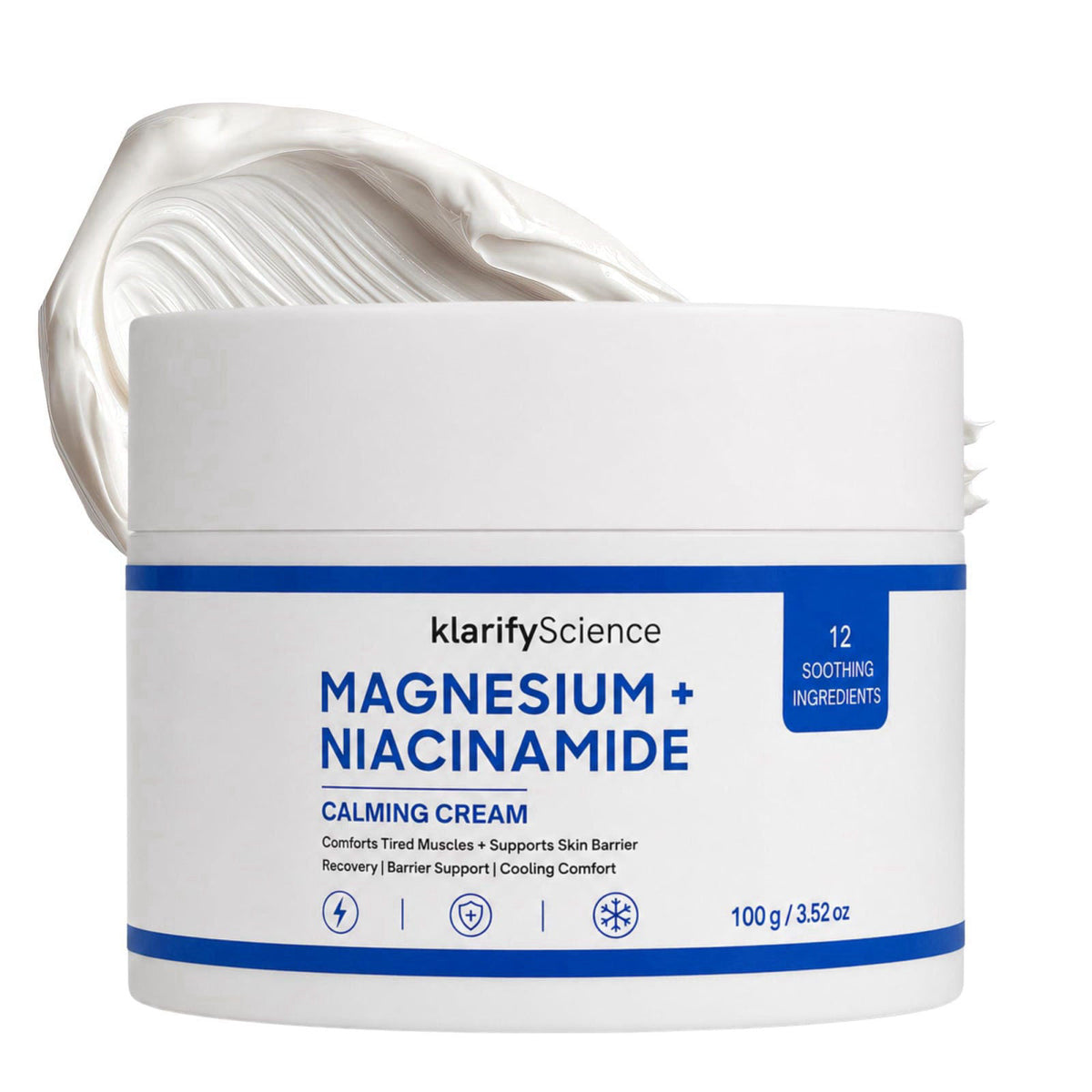 klarifyScience Magnesium Lotion for Sleep - Restless Leg Cream – product photo (Creams)