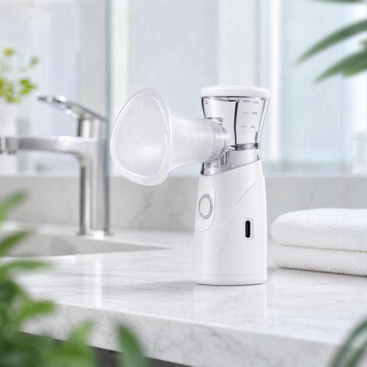 Talzpro Portable Fine Mist Sprayer, Nano Atomizer Humidifier with Detachable Tank – alternate angle