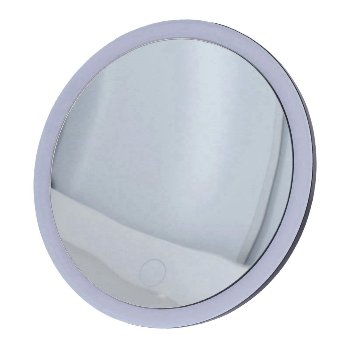 OPPWONG 20X Lighted Magnifying Makeup Mirror, 3 Color LED Stepless Dimming Mirror, Foldable Stand with Suction Cups, Ide