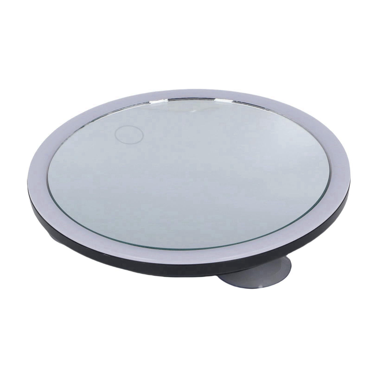 OPPWONG 20X Lighted Magnifying Makeup Mirror, 3 Color LED Stepless Dimming Mirror, Foldable Stand with Suction Cups, Ide