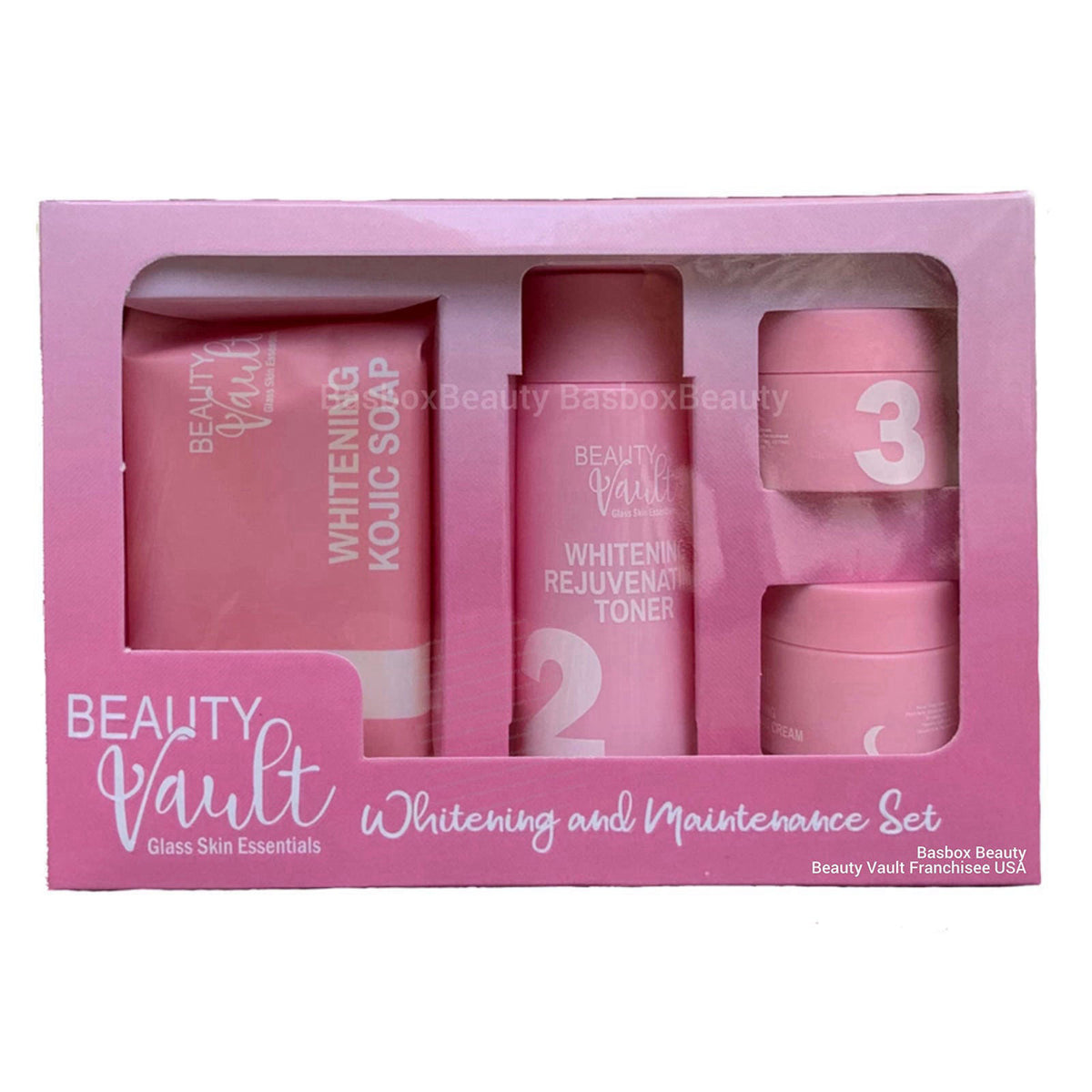 Beauty Vault Maintenance Set with Pearl Sunblock (New Packaging) – product photo (Facial Kits)
