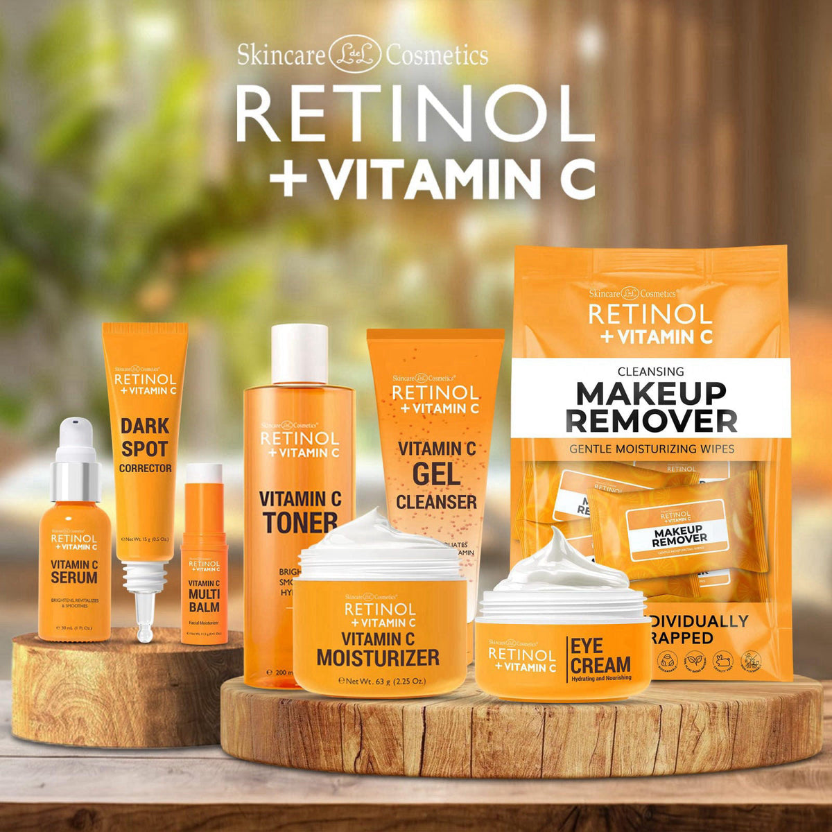 Retinol – Serums on display