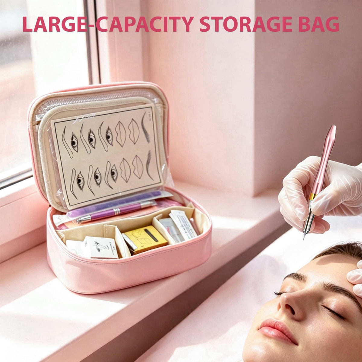 DZWSHYBG PMU Microblading Pen Kit for Beginners – alternate angle