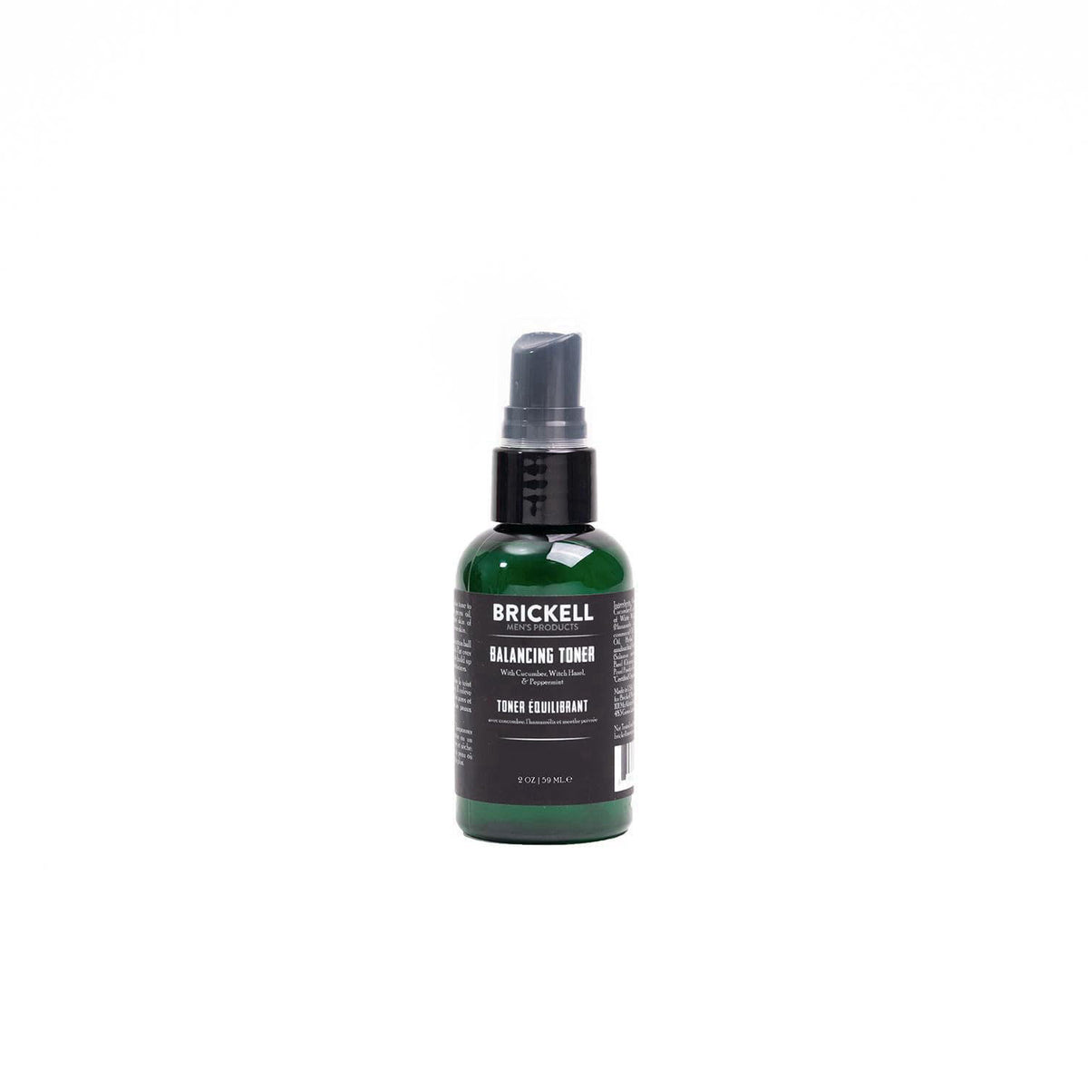Brickell Men's Products Brickell Men's Balancing Toner for Men, Alcohol-Free Mint Facial Toner with Witch Hazel, Aloe, a