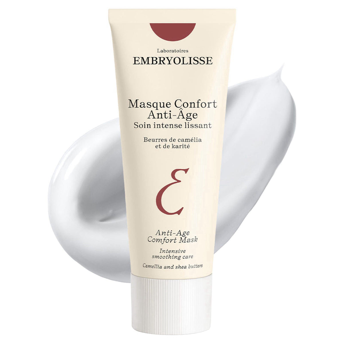 Embryolisse Anti-Age Comfort Mask, Hyaluronic Acid & Vitamin E Night Face Mask, Natural & Organic Anti Wrinkle Cream, Pa