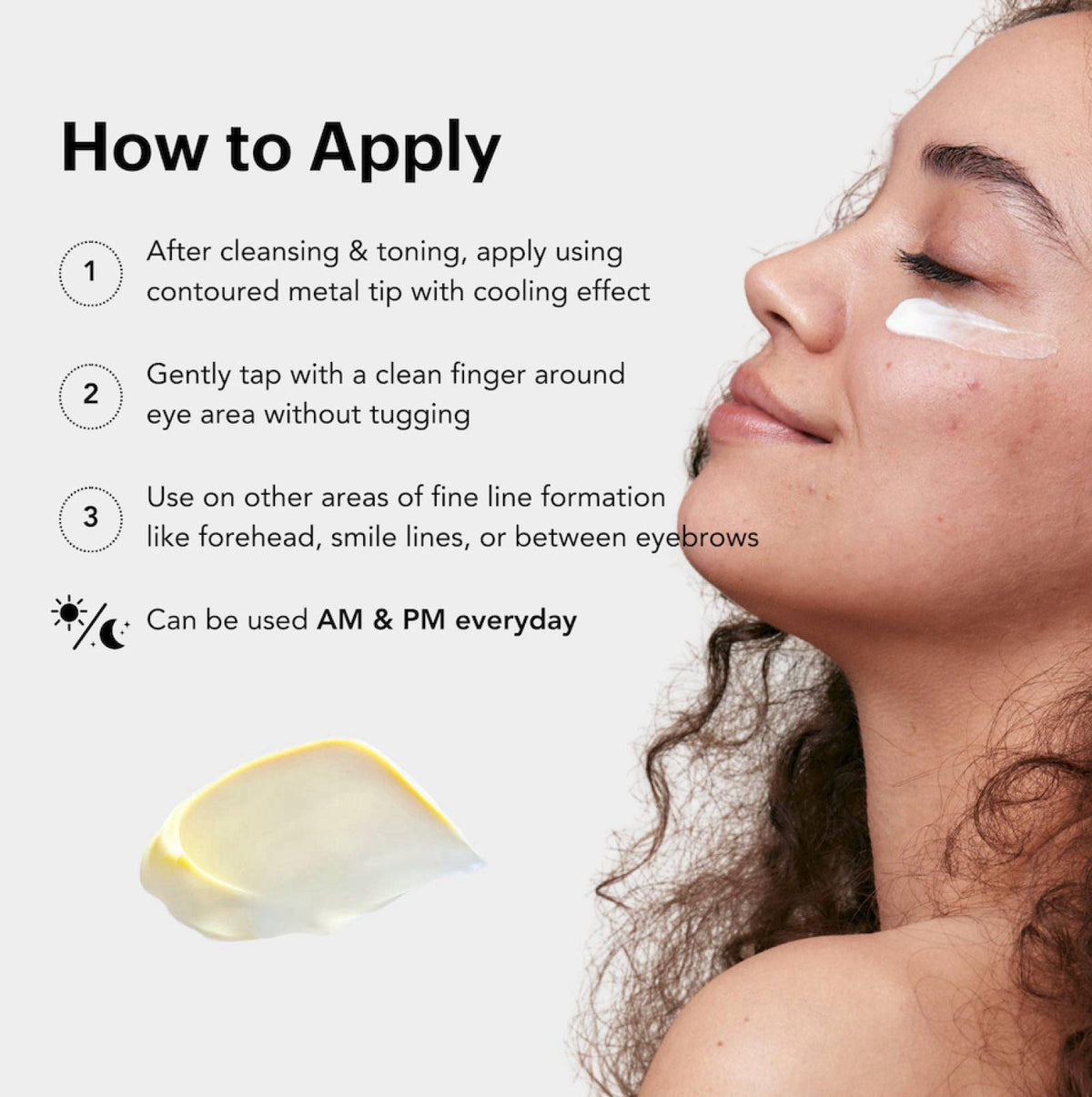 Knours. Dark Circle And Wrinkle-Freeze Peptide Eye Cream | Puffiness Fines Lines | One Perfect Plumping + Firming | Hyal