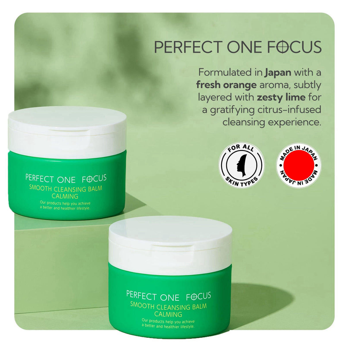 PERFECT ONE FOCUS – Washes on display