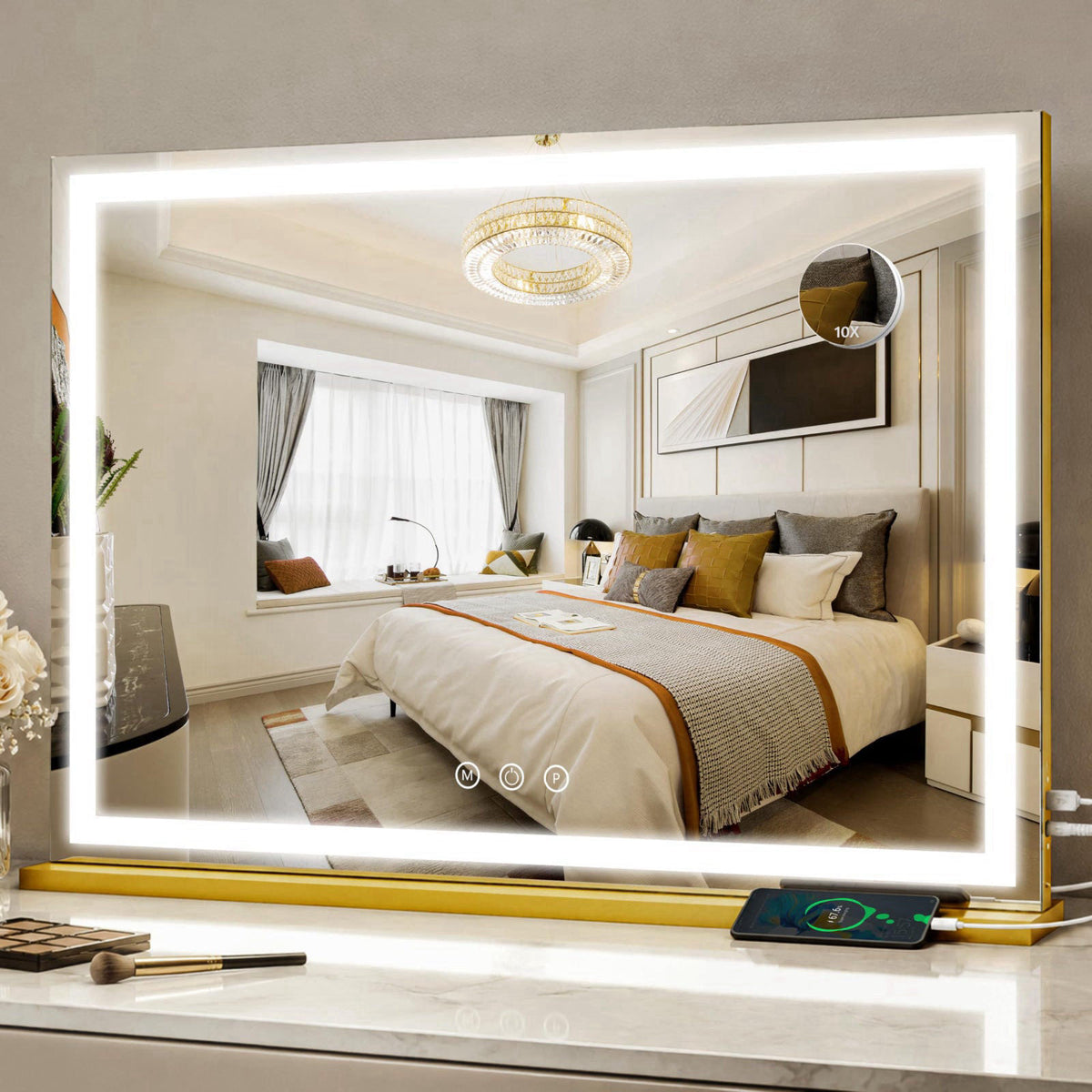 FENNIO – Makeup Mirrors on display