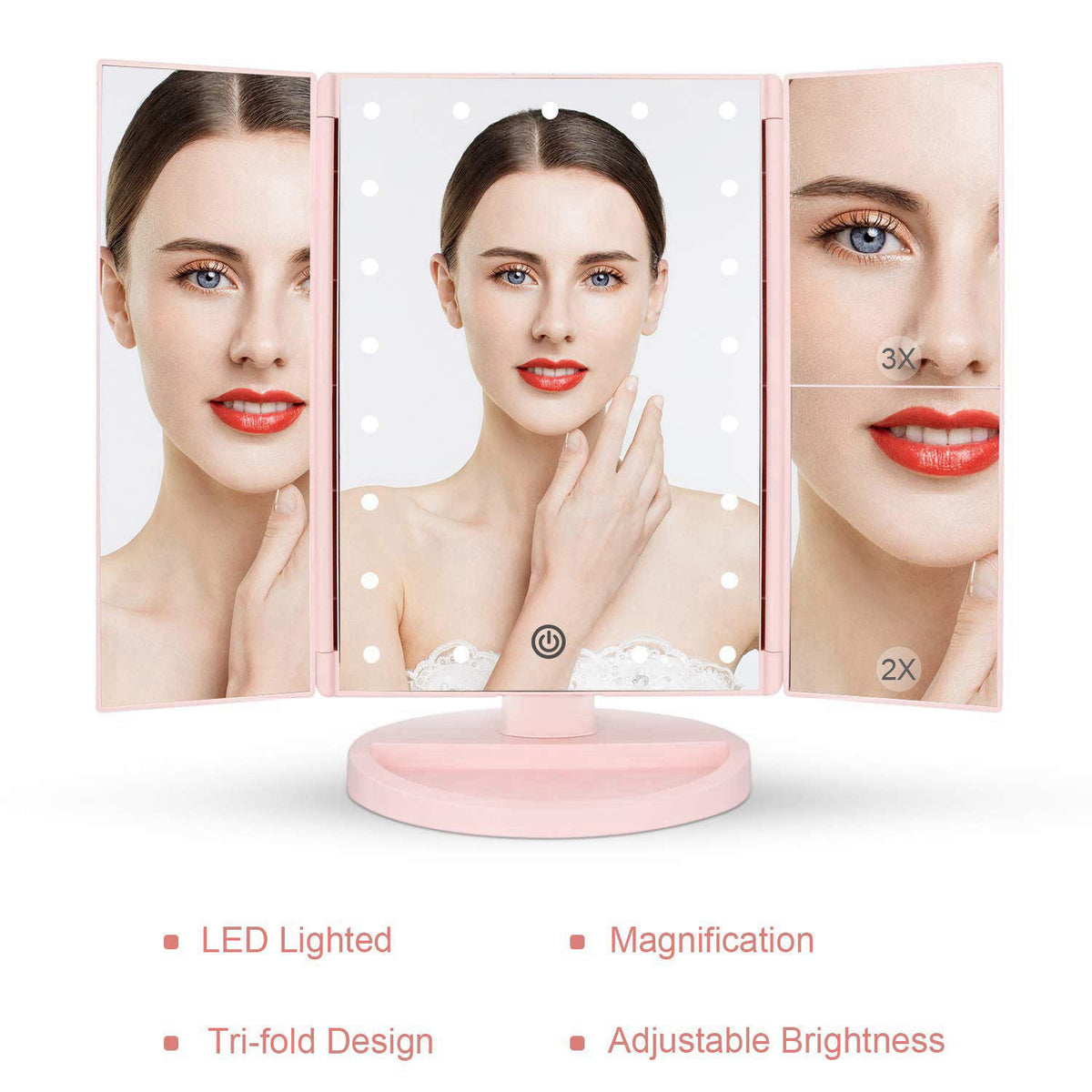 deweisn – Makeup Mirrors on display