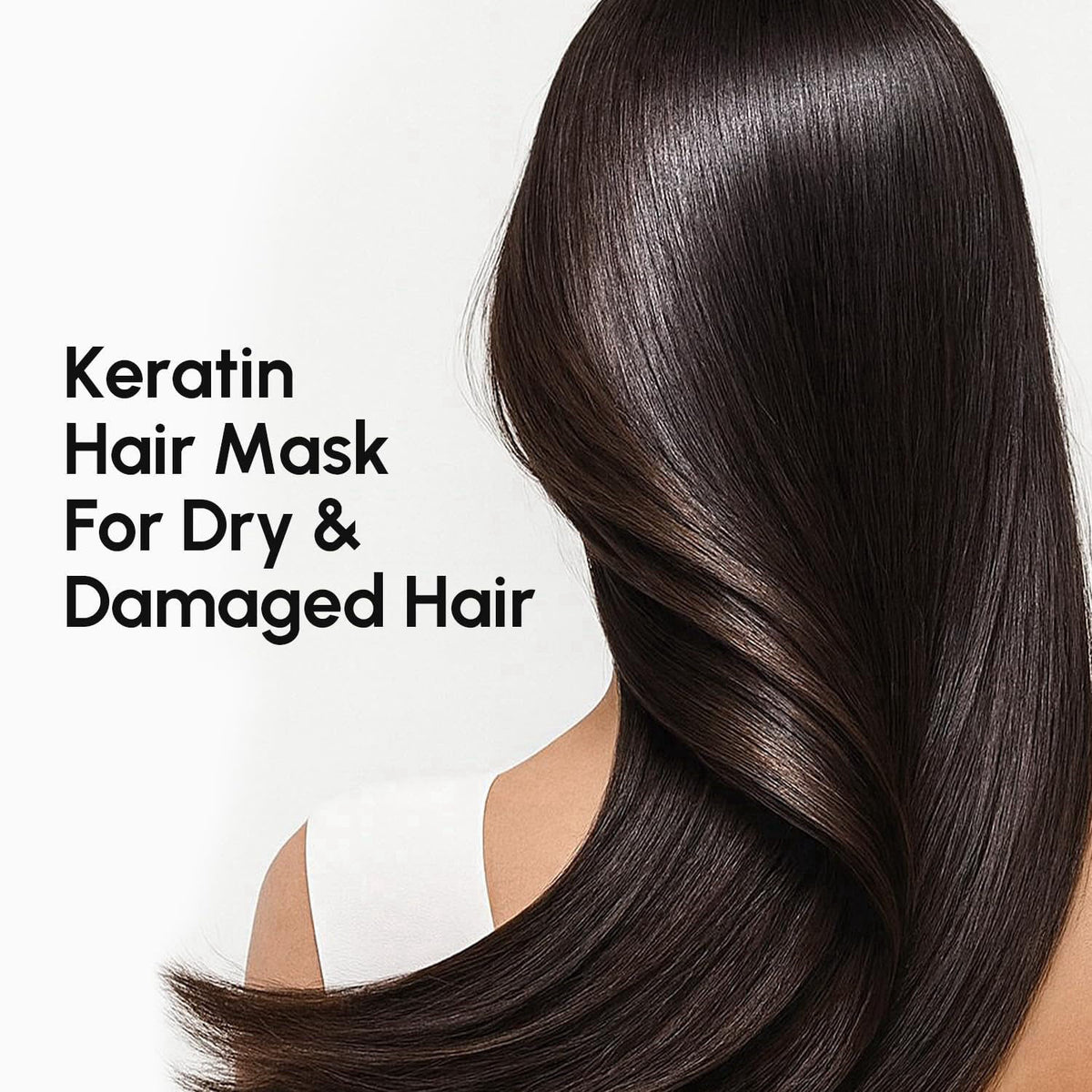 MAREE Deep Conditioning Hair Mask for Damaged Hair - Deep Hydrating Protein – packaging and label