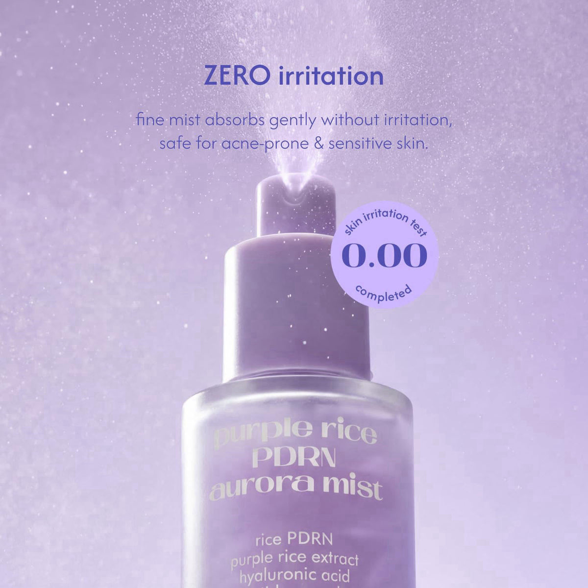 tokki on the moon – Face Mists on display