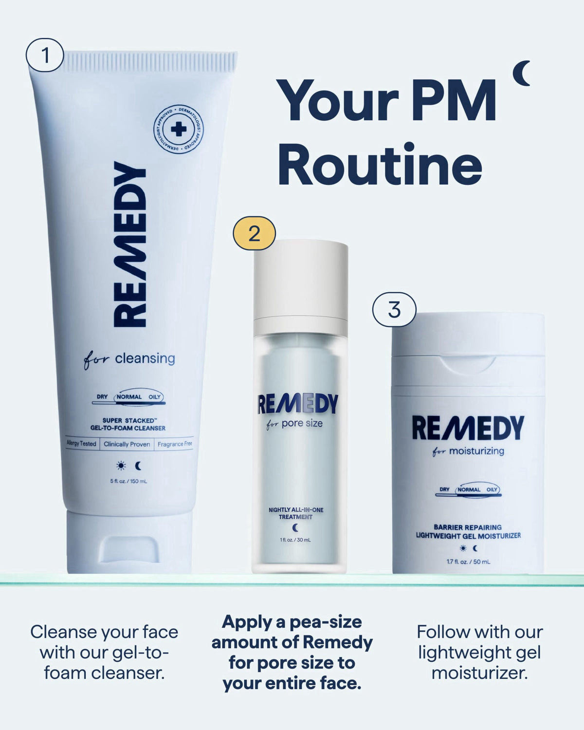 Remedy Science – Serums on display