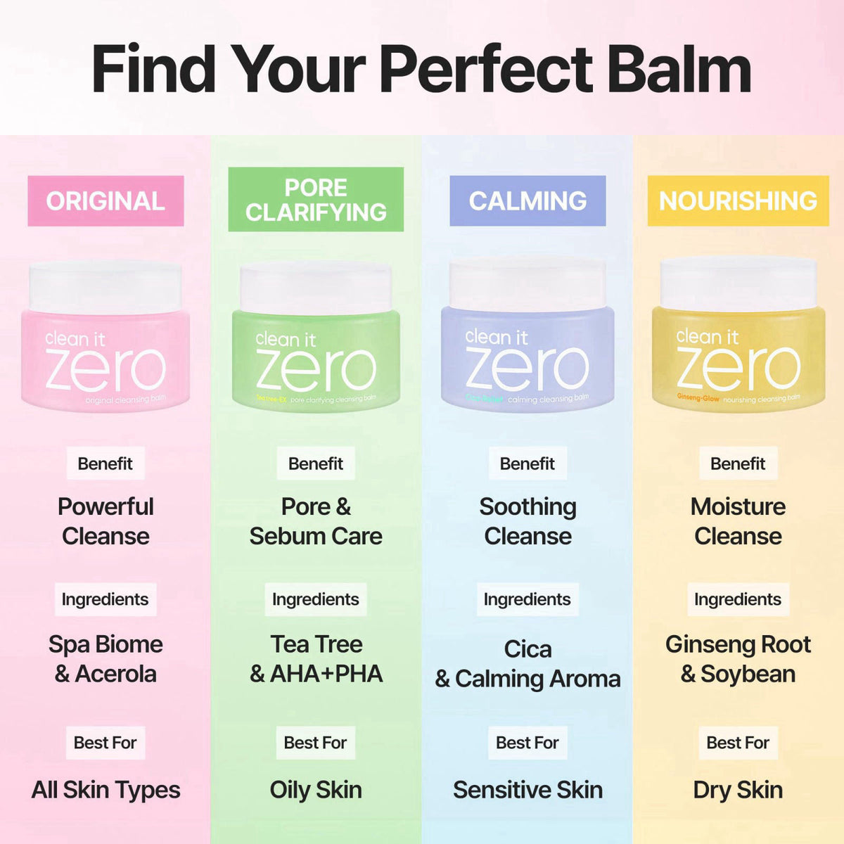 BANILA CO Clean it Zero Original Cleansing Balm Big Size (6.08 fl oz) – full view