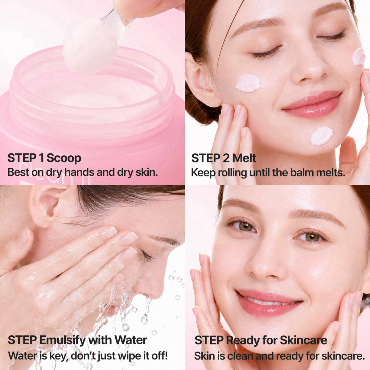 BANILA CO Clean it Zero Original Cleansing Balm Big Size (6.08 fl oz) – back view and specifications