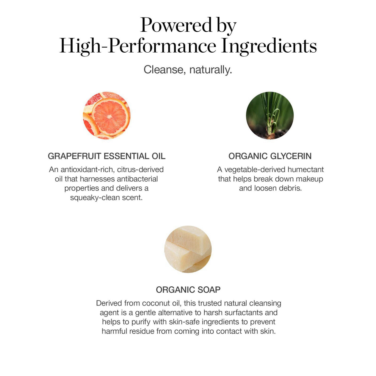 Ogee Brush Wash Bar - Gentle Makeup Brush Cleanser, Organic & Made in USA – packaging and label