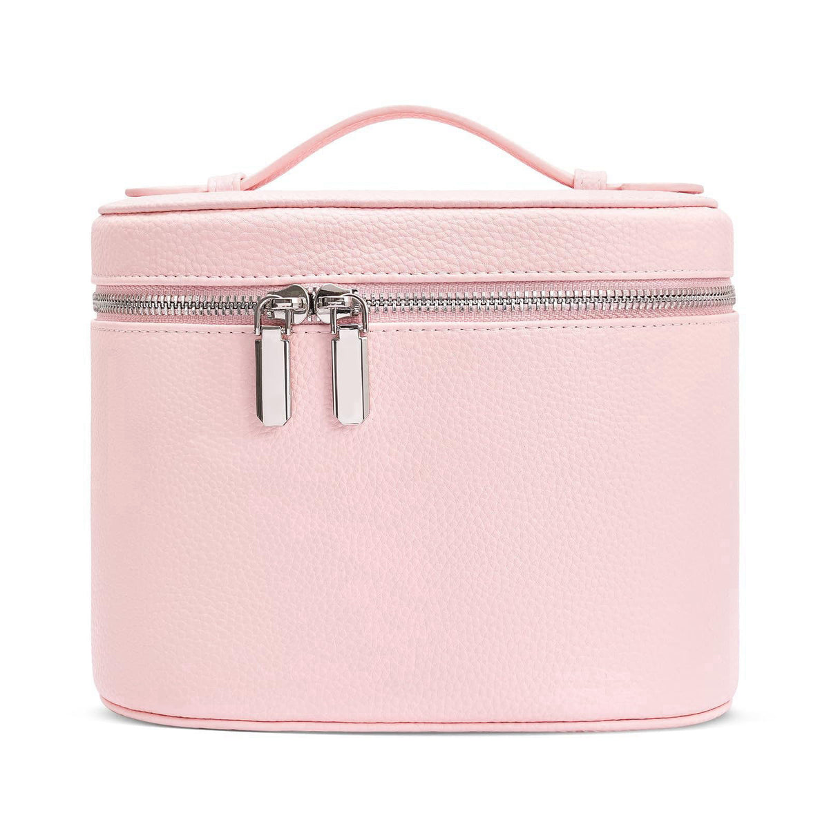 idoltimes Cosmetic Case, Leather Makeup Bag, Portable Handheld Makeup Case, Detachable Compartments – product photo (Cos