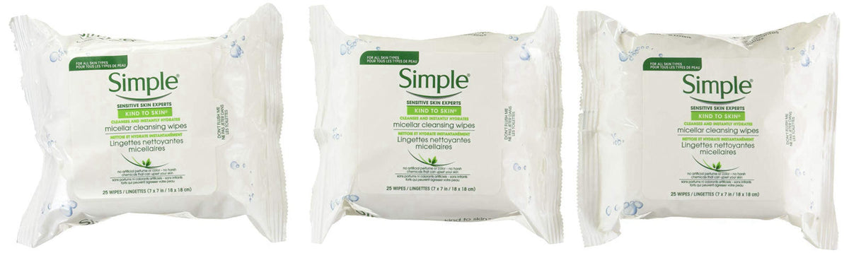 Simple – Cloths &amp; Towelettes on display