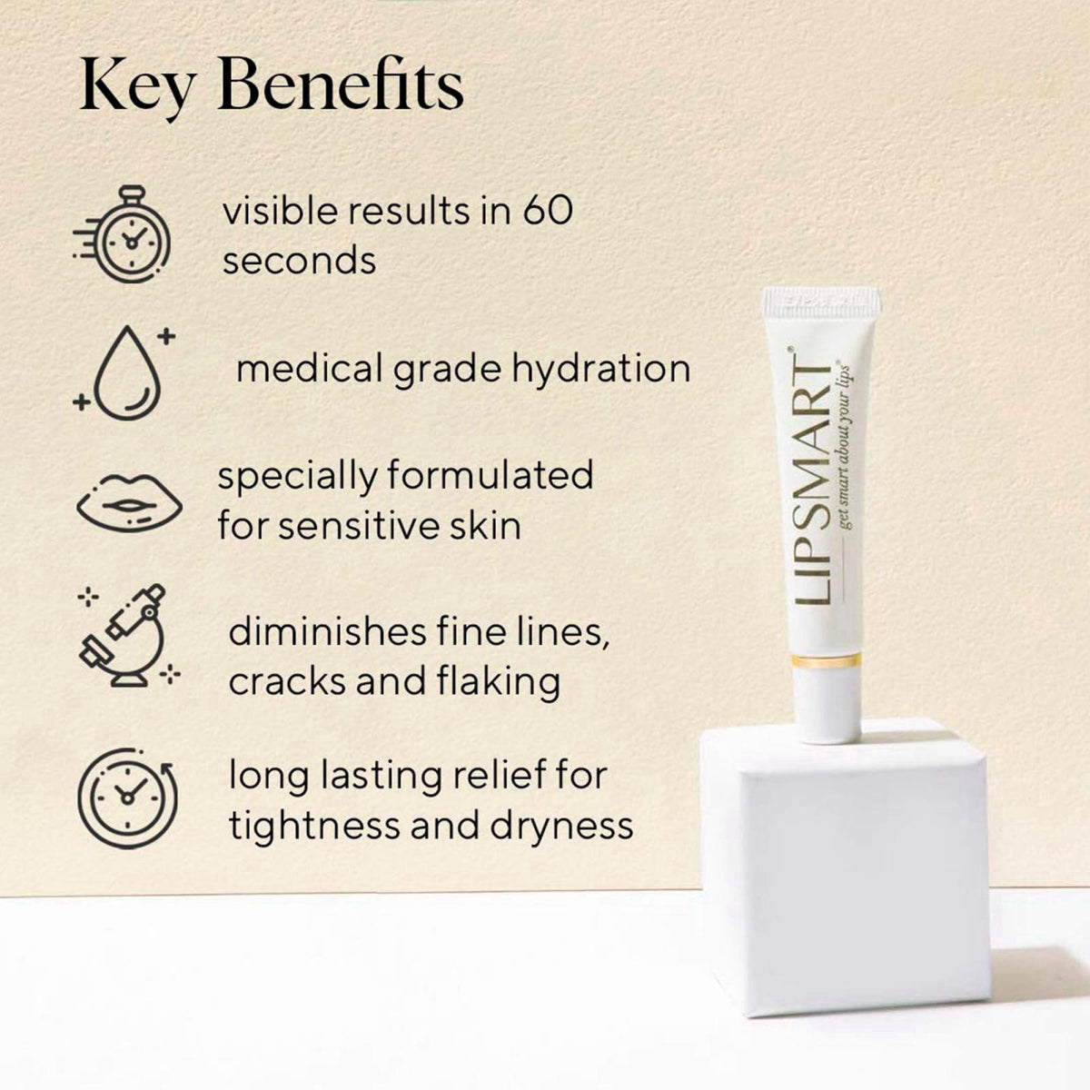 Lipsmart Ultra Hydrating Lip Treatment Moisturizer and Volumizer - Powerful Hydration for Dry Lips (3) – packaging and l