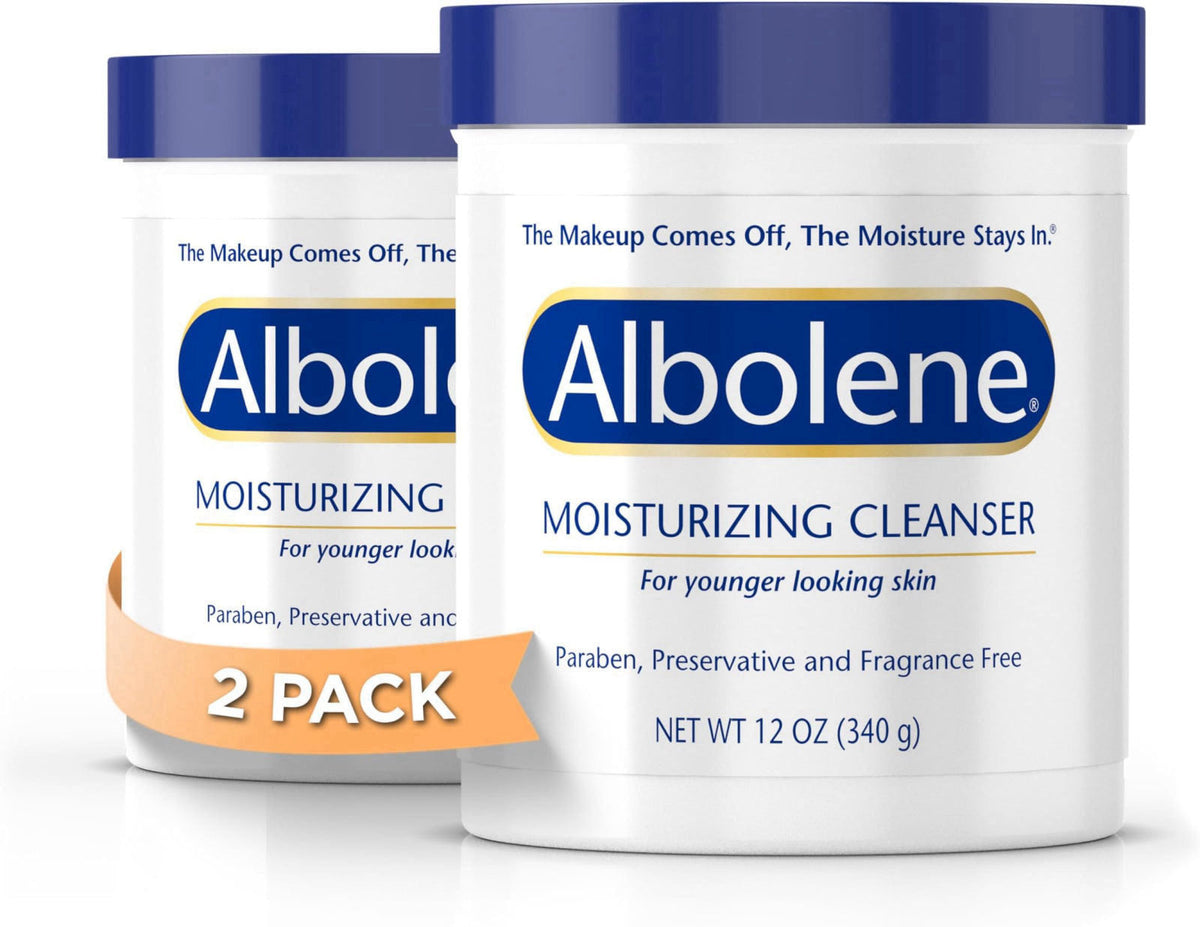 Albolene – Makeup Cleansing Creams on display