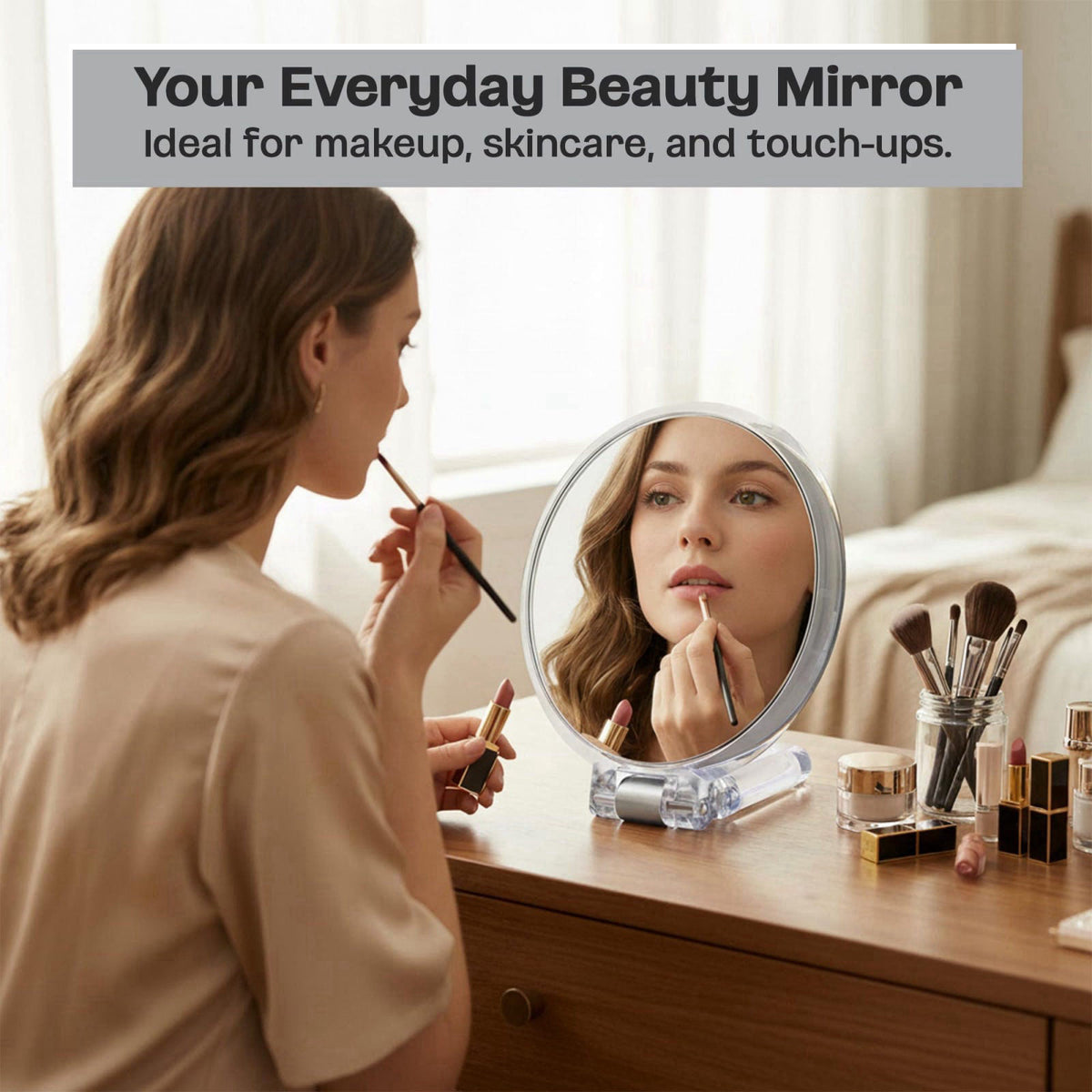 DC DANIELLE – Makeup Mirrors on display