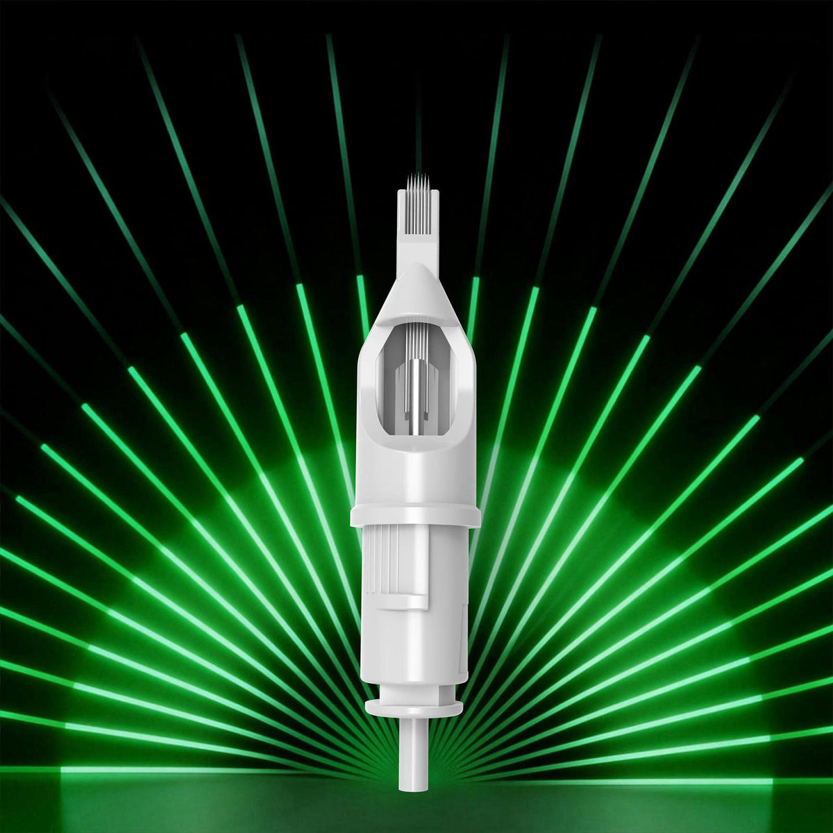 T-Tech Generation B Round Liners Tattoo Cartridges, Premium Polymer and 316 Stainless Steel, EO Gas Purified (B1007RLT) 
